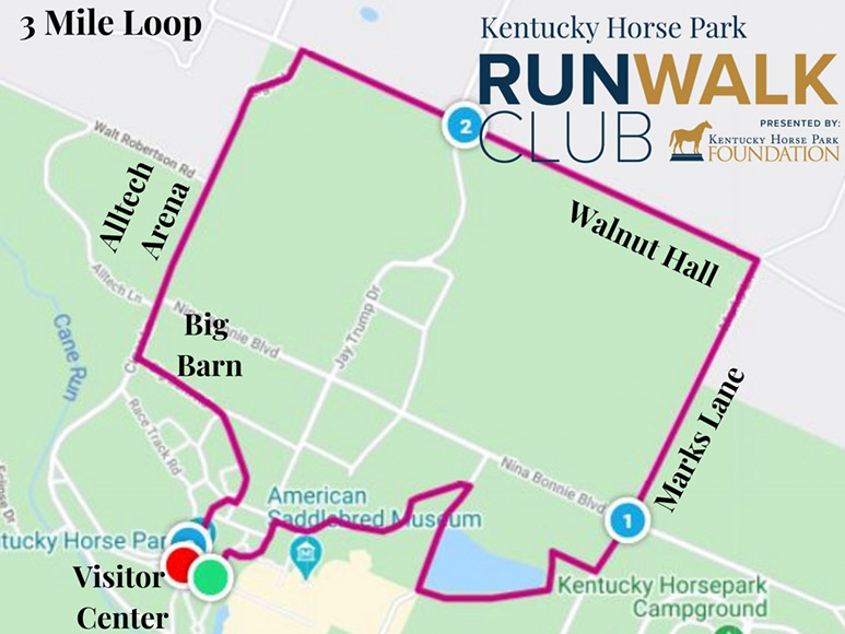 Run Walk Club Map